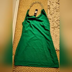 Fashion Nova Green  Dress